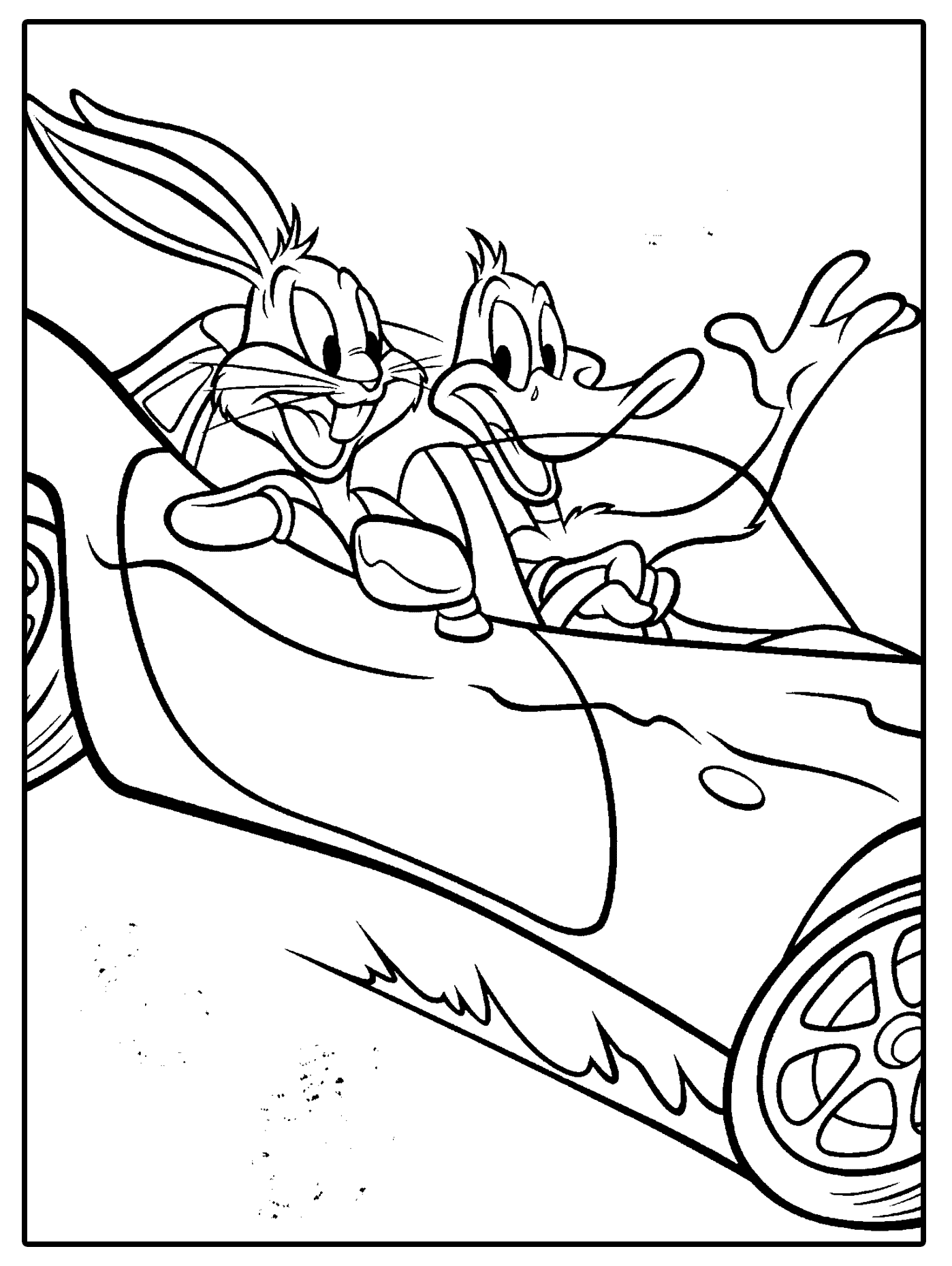 looney toons christmas coloring pages - photo #27