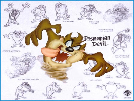 Looney Tunes Wallpaper : Tasmanian Devil